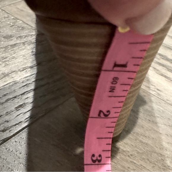 Nero Giardini Tan Marbled Leather Boots in Nearly New Condition, Size 38 (7.5) - Picture 5 of 5